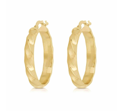 Damenohrringe aus Gelbgold GL101035