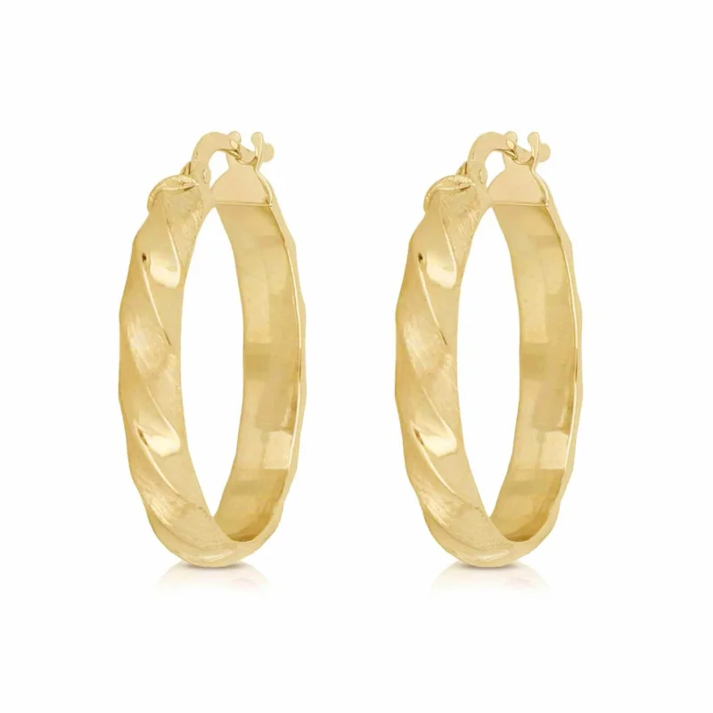 Yellow Gold Women's Earrings GL101035 Yellow Gold Women's Earrings GL101035