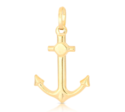 Ankeranhänger aus 18-karätigem Gelbgold GL101609