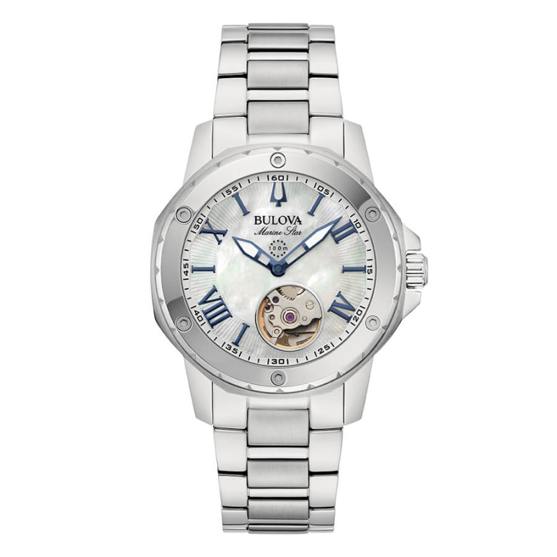 Orologio Donna Bulova Marine Star 96L326 Orologio Donna Bulova Marine Star 96L326