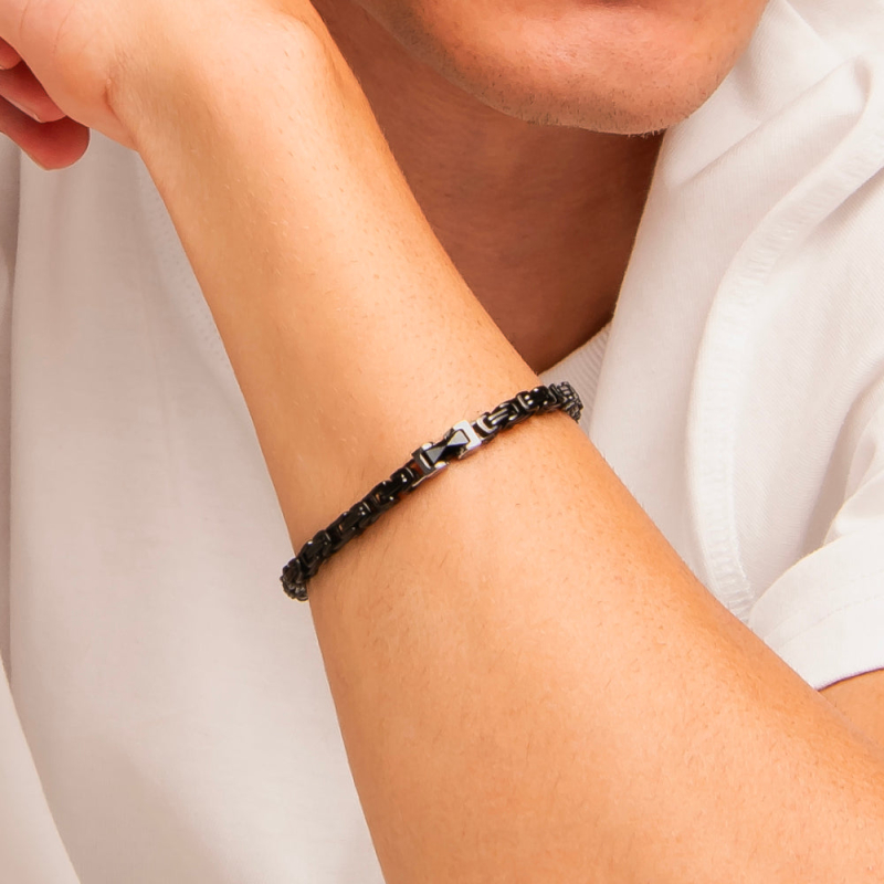 Luca Barra Men's Bracelet BA1982
