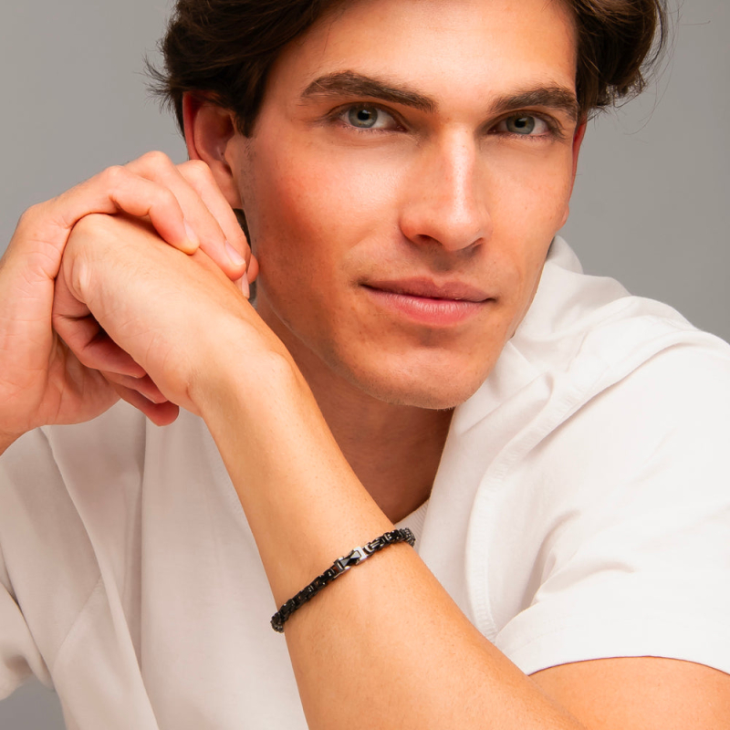 Luca Barra Men's Bracelet BA1982