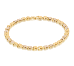 Men's Bracelet in Yellow and White Gold 803321732392