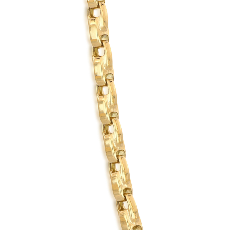 Herrenhalskette aus 18-kar&auml;tigem Gelbgold GL102609