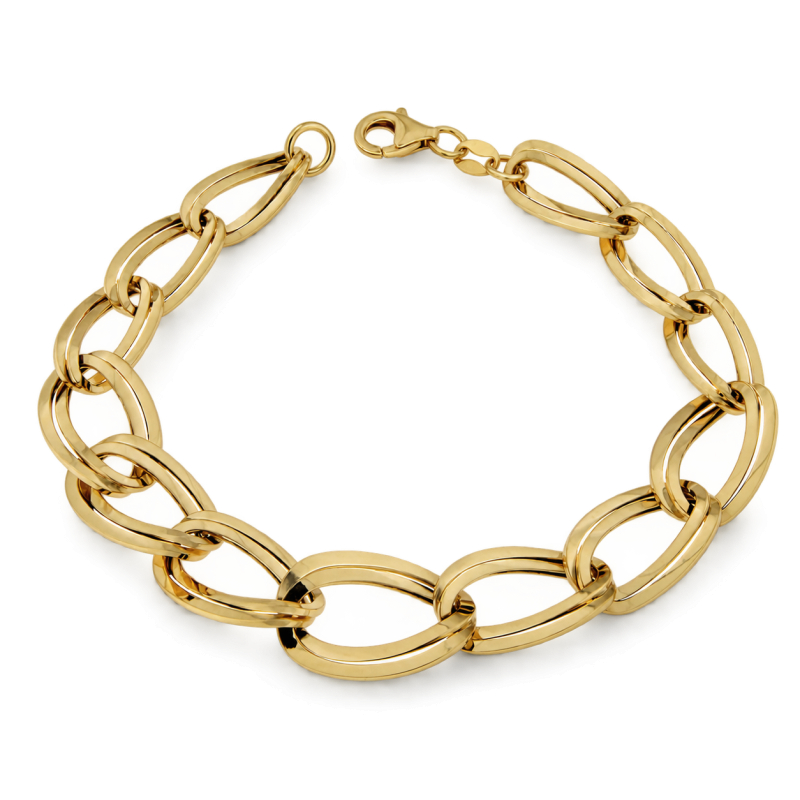 Women's Bracelet in 18kt Yellow Gold GL102612 Women's Bracelet in 18kt Yellow Gold GL102612