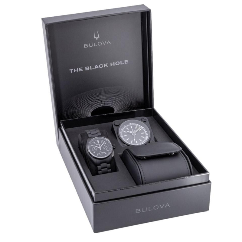 Bulova Lunar Pilot Black Hole Limited Edition Herrenuhr 98A335 Bulova Lunar Pilot Black Hole Limited Edition Herrenuhr 98A335