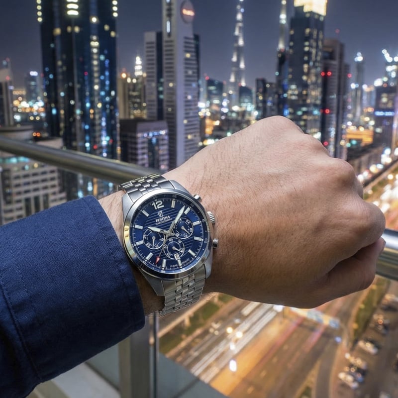 Festina Timeless Chronograph F20742/1 Men's Watch Festina Timeless Chronograph F20742/1 Men's Watch