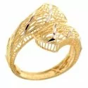 Yellow and White Gold Woman Ring 803321731974