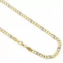 Yellow and White Gold Men's Necklace 803321700278