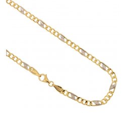 Herren-Halskette aus Gelb- und Weißgold 803321700278