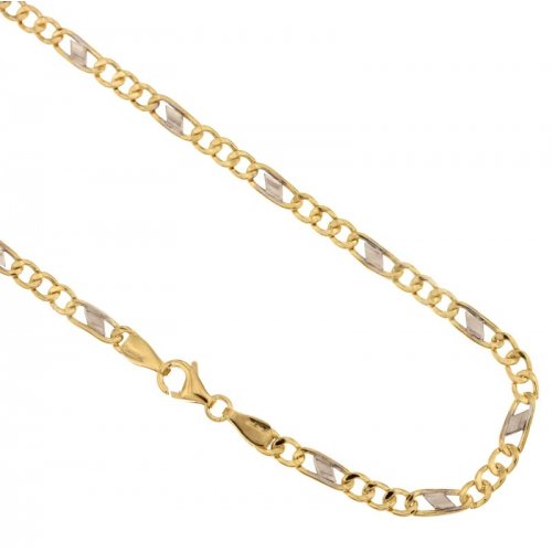 Herren-Halskette aus Gelb- und Weißgold 803321700278