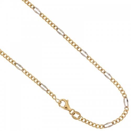 Collana Uomo in Oro Giallo e Bianco 803321712434