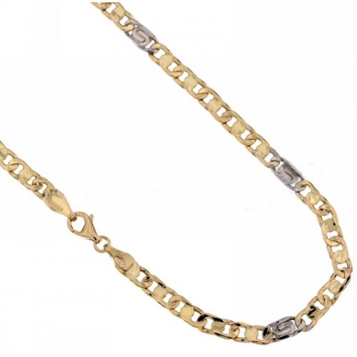 Collana Uomo in Oro Giallo e Bianco 803321712335