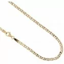 Yellow and White Gold Men's Necklace 803321731245