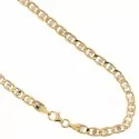 Yellow and White Gold Men's Necklace 803321717602