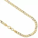 Yellow and White Gold Men's Necklace 803321717635