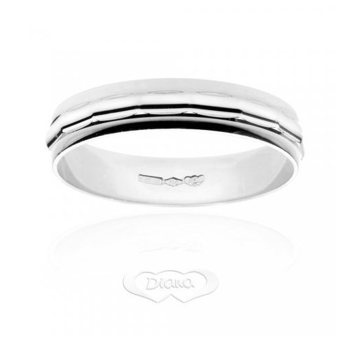 Diana ring in 18 kt white gold AF181OBM4