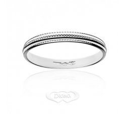 Diana ring in 18 kt white gold FD189L2OB