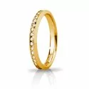 Unoaerre Venere Slim Wedding Ring Yellow Gold Anniversaries