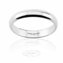 DIANA Wedding Ring 4 grams White Gold Classic Wide Band