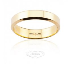 DIANA Wedding Ring Yellow Gold TGL7 OG