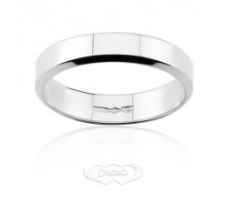 DIANA Wedding Ring French White Gold TGL7 OB