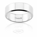 DIANA Wedding Ring White Gold French TGLBE OB