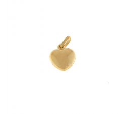 Yellow gold heart pendant 803321700398