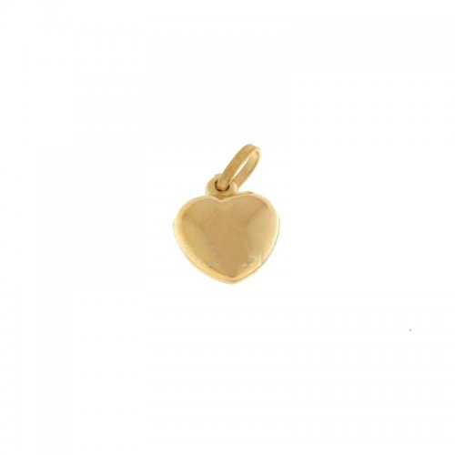 Yellow gold heart pendant 803321700398