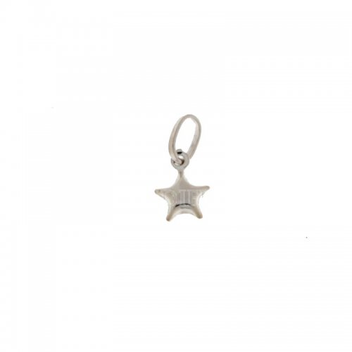 White gold star pendant 803321702836