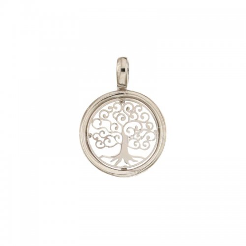 Tree of life pendant white gold 803321733342