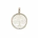 Tree of Life Pendant White Gold 803321733343