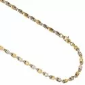 Yellow and White Gold Men's Necklace 803321700478