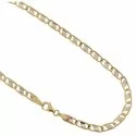 Yellow and White Gold Men's Necklace 803321709727