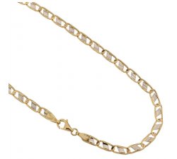 Herren-Halskette aus Gelb- und Weißgold 803321709727