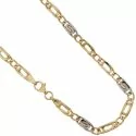 Yellow and White Gold Men's Necklace 803321722737