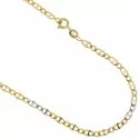 Yellow and White Gold Men's Necklace 803321700306