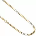 Yellow and White Gold Men's Necklace 803321731246