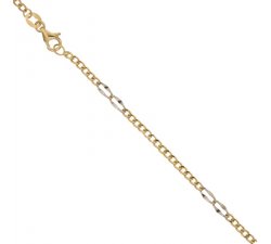 Bracciale Uomo in Oro Giallo e Bianco 803321713081