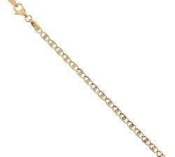 Bracciale Uomo in Oro Giallo e Bianco 803321702243