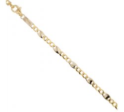 Bracciale Uomo in Oro Giallo e Bianco 803321735583