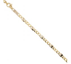Men's Bracelet in Yellow and White Gold 803321735583