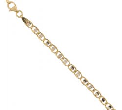 Herrenarmband aus Gelb- und Weißgold 803321732830