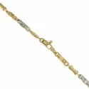 Men's Bracelet in Yellow and White Gold 803321717279