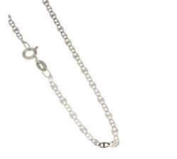 Unisex Necklace in White Gold 803321719582