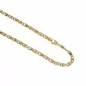 Yellow and White Gold Men's Necklace 803321712142