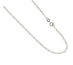 Unisex Necklace in White Gold 803321720842