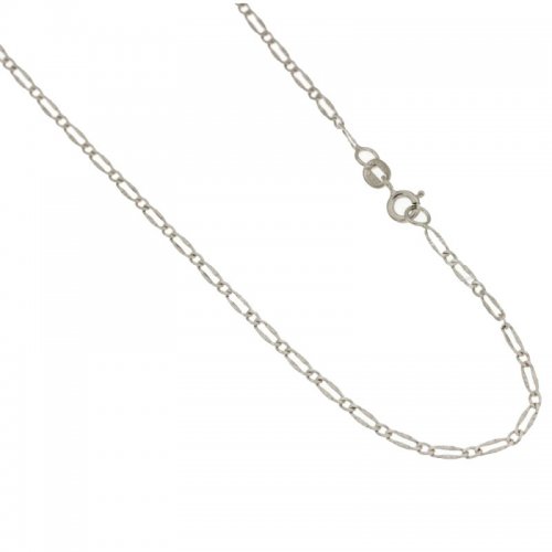 Collana Unisex in Oro Bianco 803321720842