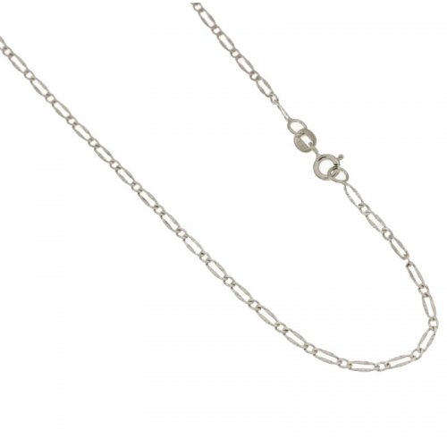 Unisex-Halskette aus Weißgold 803321720842
