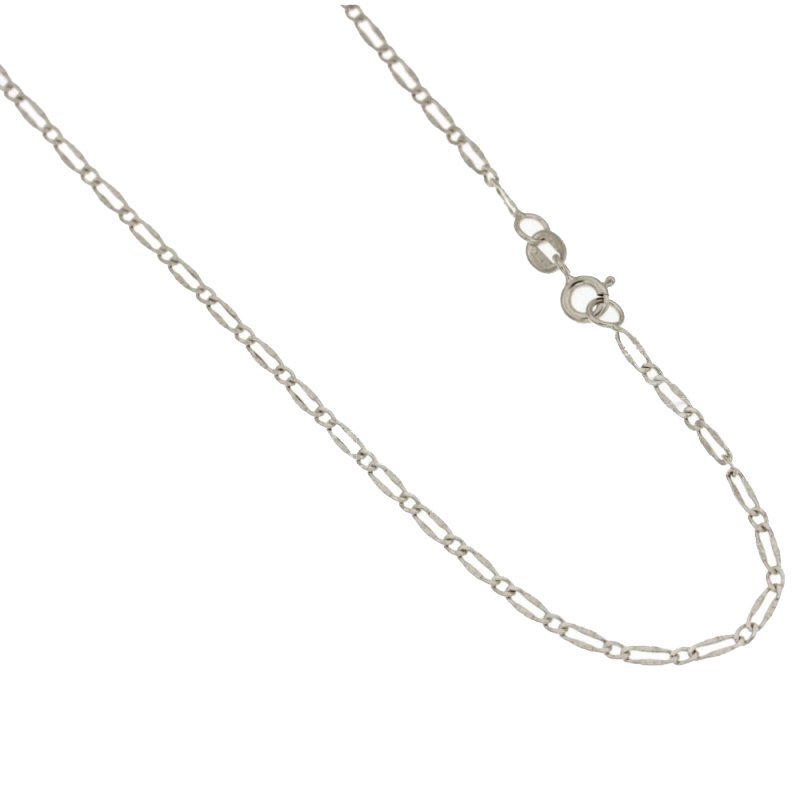 Unisex-Halskette aus Weißgold 803321720842